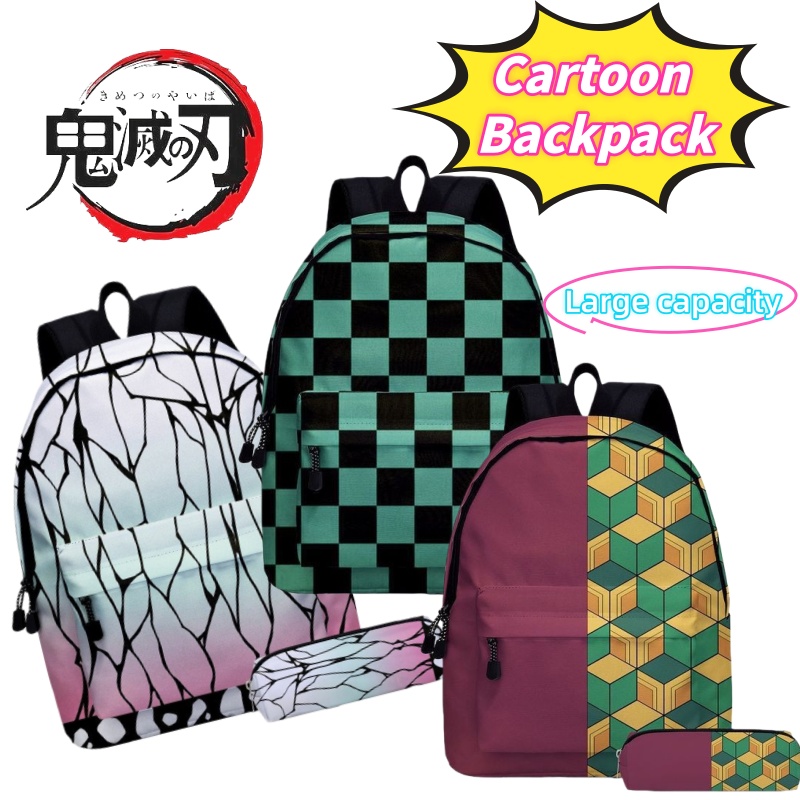 Laptop Accessories Organizer Bag - Demon Slayer Kochou Shinobu Kamado Tanjirou
