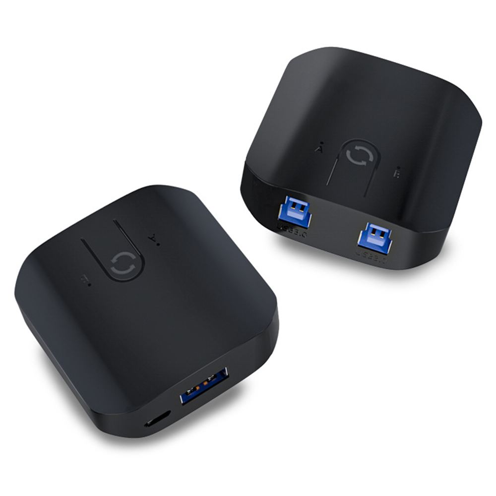 Laptop Extra Accessories - 2X1 Przełącznik KVM Selektor Podwójny przełącznik