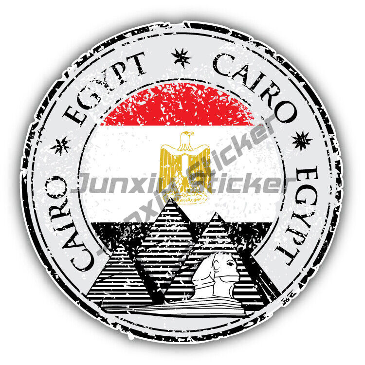 Laptop Accessories Egypt - Alexandria Kair Egipt Okrągła Flaga Pieczątka