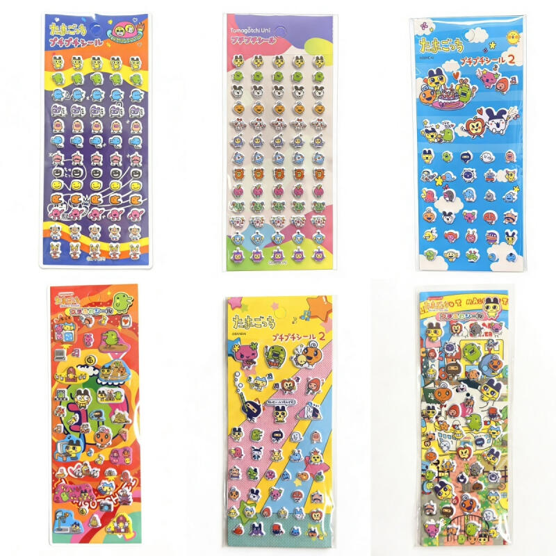 6 szt. Naklejki Tamagotchi z k – Laptop Accessories Case recenzja i cena