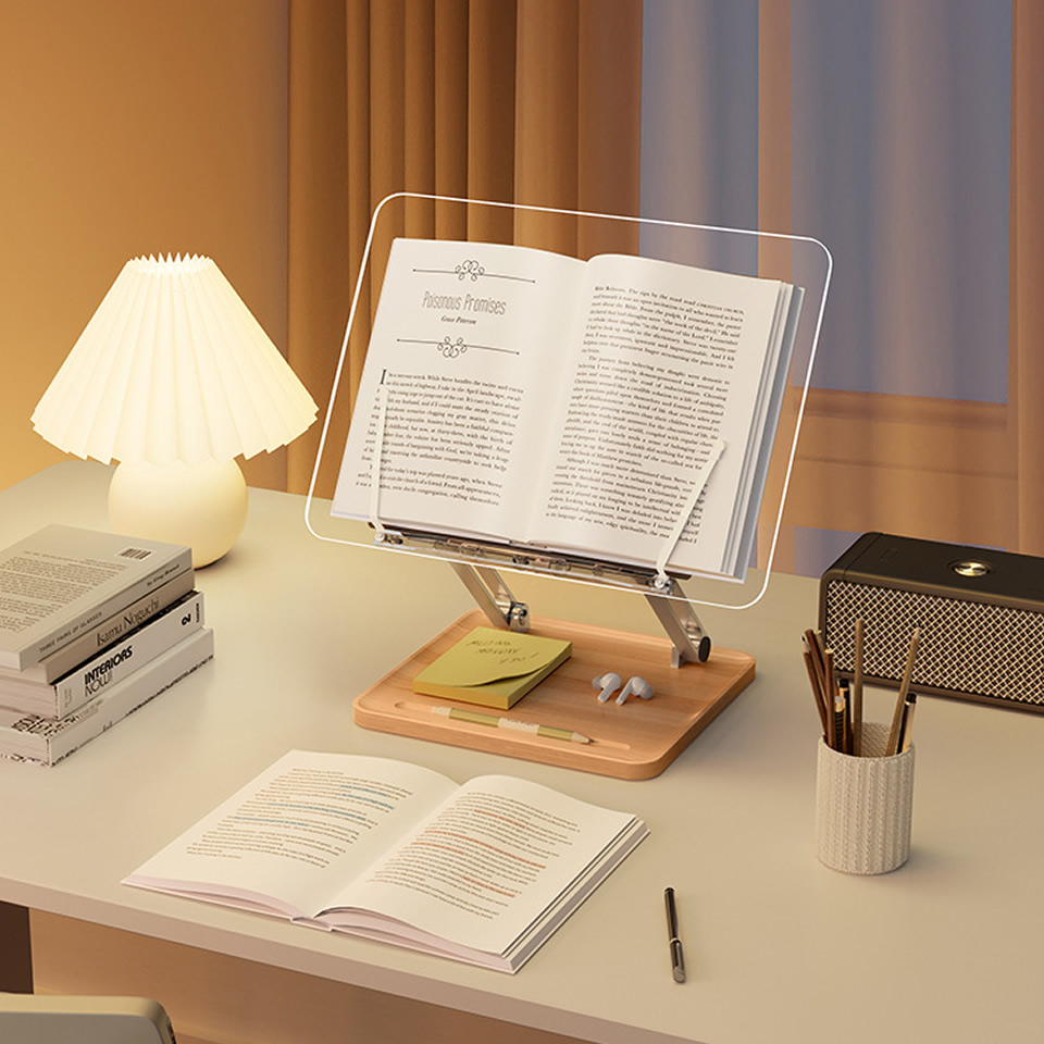 Drewniany stojak do czytania z – Laptop Extra Accessories recenzja i cena