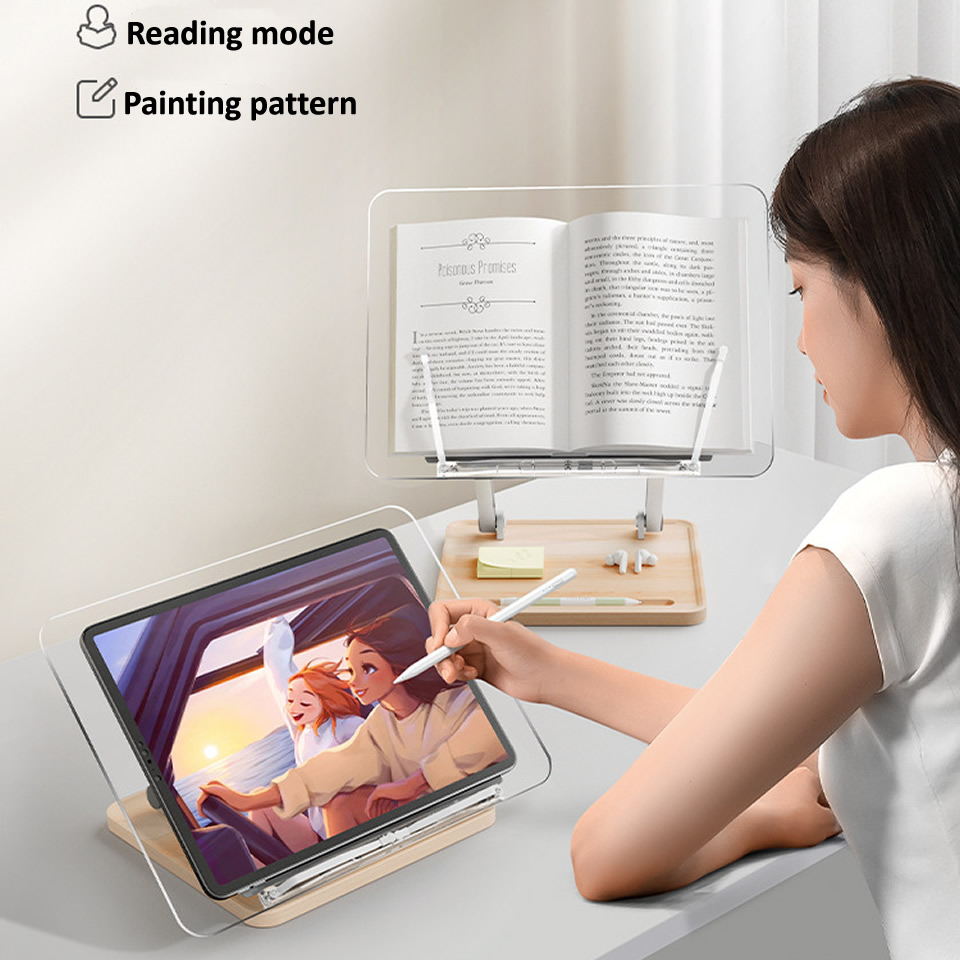 Drewniany stojak do czytania z – Laptop Extra Accessories recenzja i cena