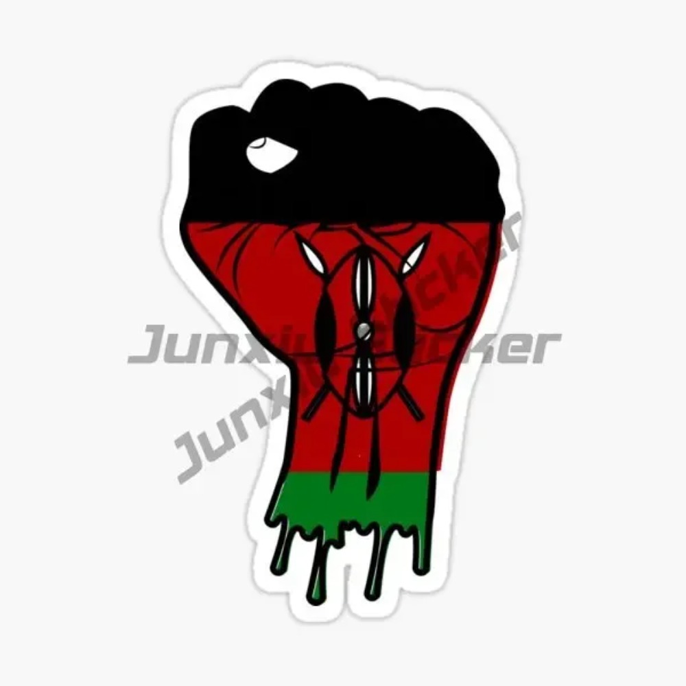 Naklejka z flagą Kenii, mapą i – Laptop Accessories Kenya recenzja i cena